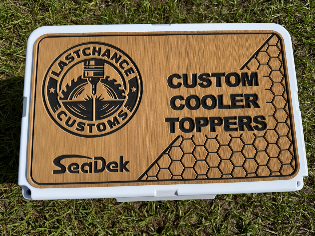 Custom "Large" Cooler Topper (Over 16 inches Wide on Longest Side)